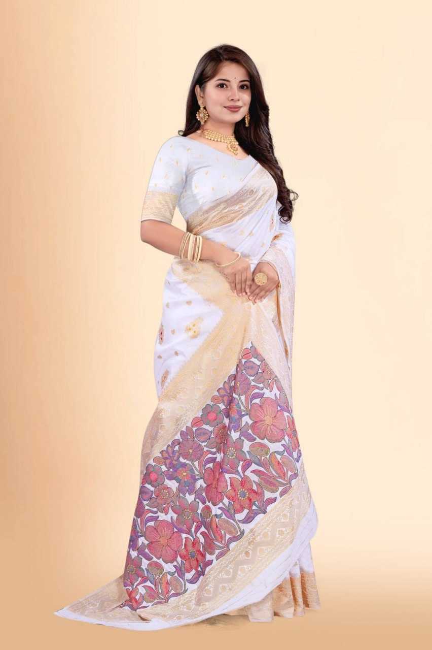 Ynf Soft Silk RIN131 CHAND Sarees Wholesale Ladies Sarees Jacquard Saree Silk Sarees Manufacturer