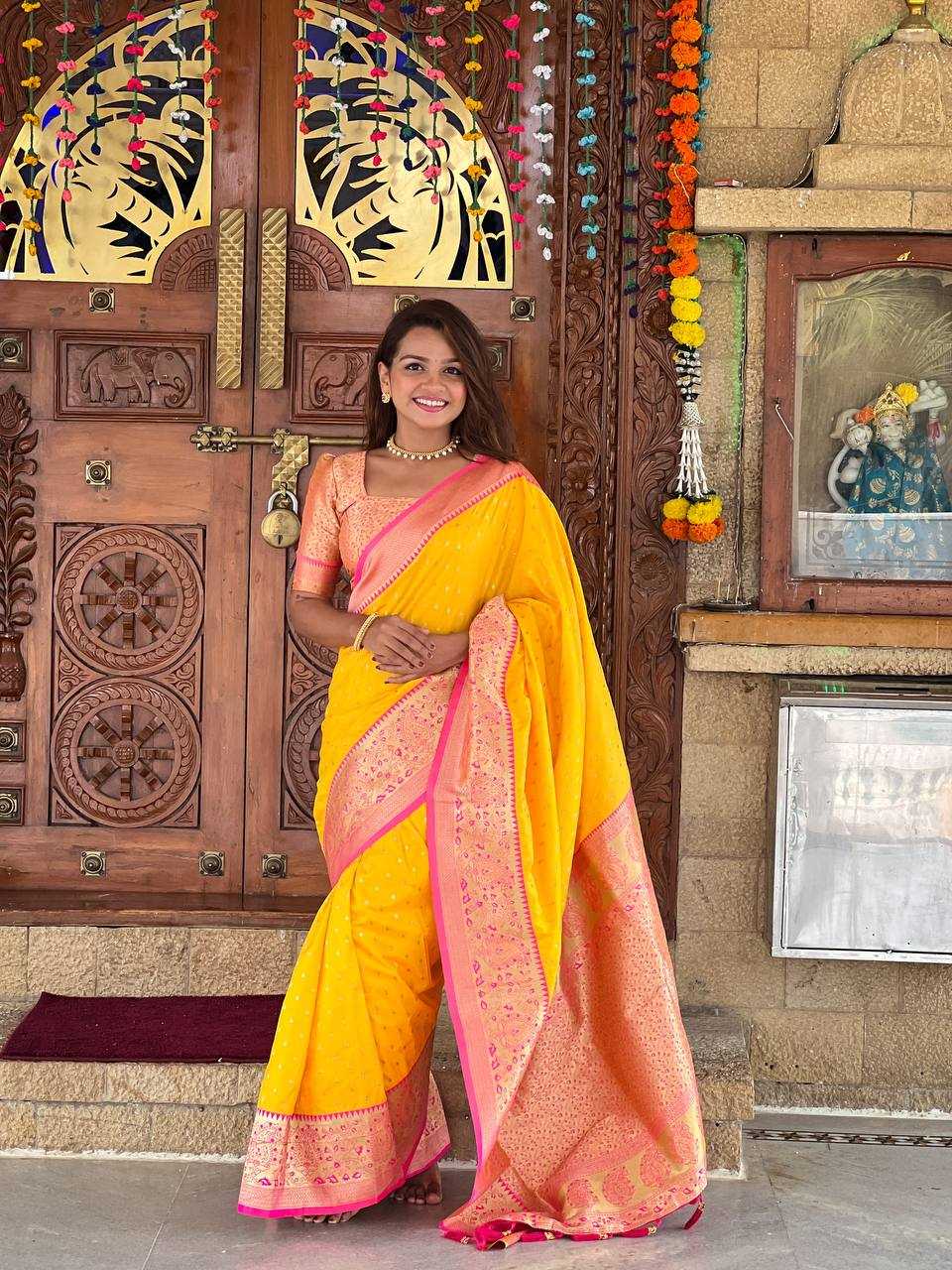 Ynf Soft Silk RIN150 266 Silk Sarees Wedding Collections Wholesale Party Wear Silk Sarees Sangeet Outfits Manufacturer