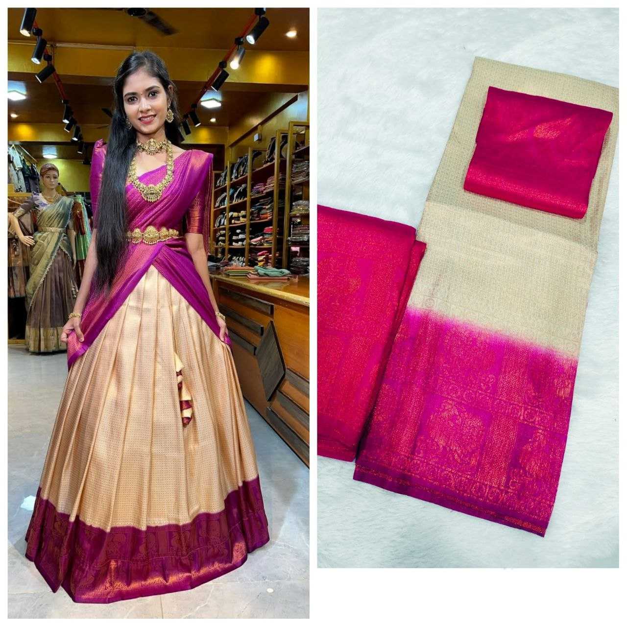 Ynf Soft Silk RIN161 voni Lehengas Wholesale Fancy Lehenga Bridal Lehenga Zari Work Lehenga Banarasi Lehenga Manufacturer