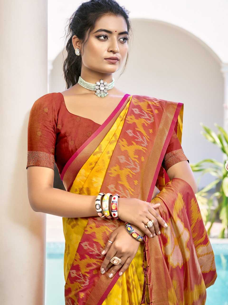 Ynf Soft Silk RIN197 3087 Sarees Wholesale Designer Sarees Party Wear Sarees Silk Sarees Manufacturer