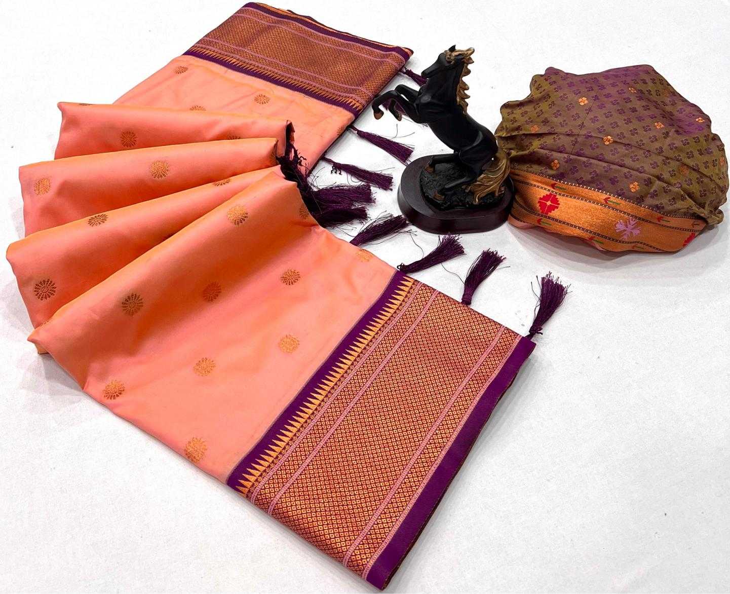 Ynf Soft Silk RIN209 Kalanjali Paithani Silk Sarees Wholesale Paithani Sarees Soft Silk Sarees Zari Border Silk Sarees Manufacturer