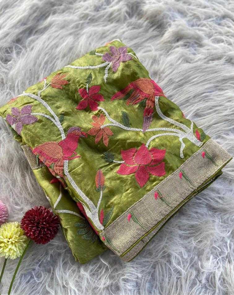 Ynf Space Silk KESH249 KINGFISHER Silk Sarees Wholesale Soft Silk Sarees Designer Silk Sarees Embroidered Silk Sarees Manufacturer