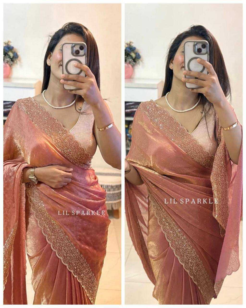 Ynf Space Silk RIN189 1189 Sarees Wholesale Party Wear Sarees Fancy Sarees Stone Work Saree Manufacturer