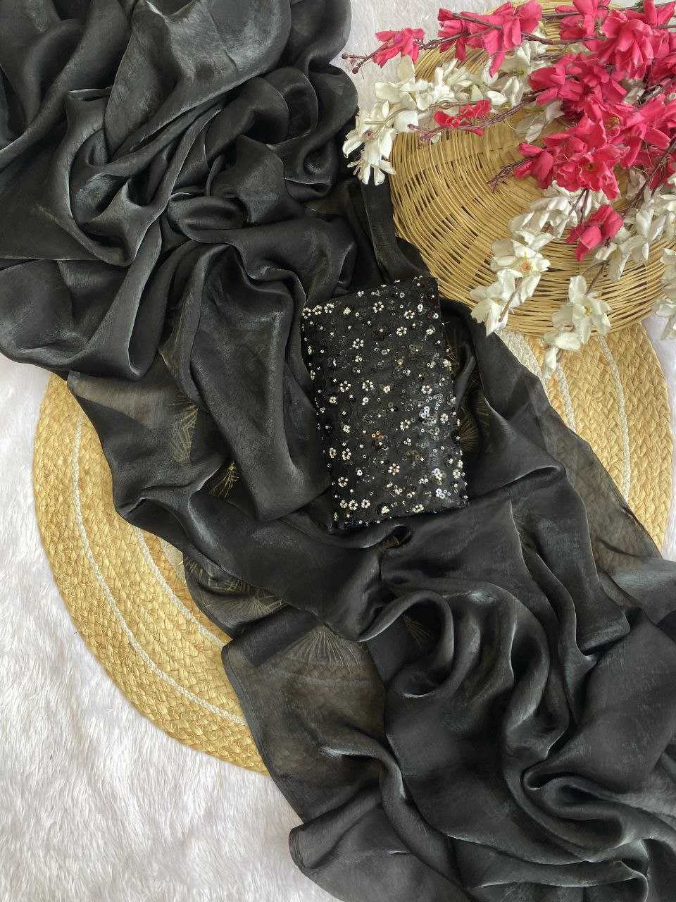 Ynf Space Silk RIN216 Jiya Sarees Silk Sarees Festive Collections Wholesale Designer Sarees Party Wear Sarees Silk Sarees With Blouse Manufacturer
