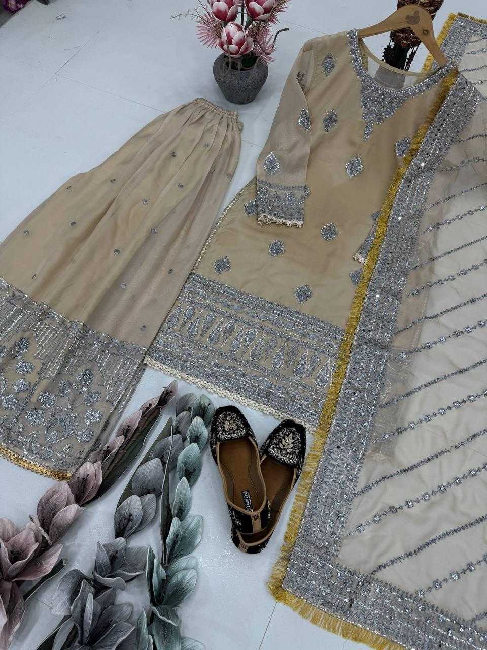 Ynf Tabby Silk Organza KESH512 1685 Suits & Dresses Wholesale Ladies Suits Sharara Salwar Suits Embroidery Suits Manufacturer