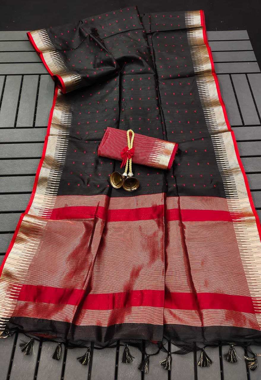 Ynf Tussar Silk KESH505 ELISHA TEMPLE Sarees Wedding Collections Festive Collections Wholesale Traditional Sarees Tussar Sarees Sarees With Blouse Manufacturer
