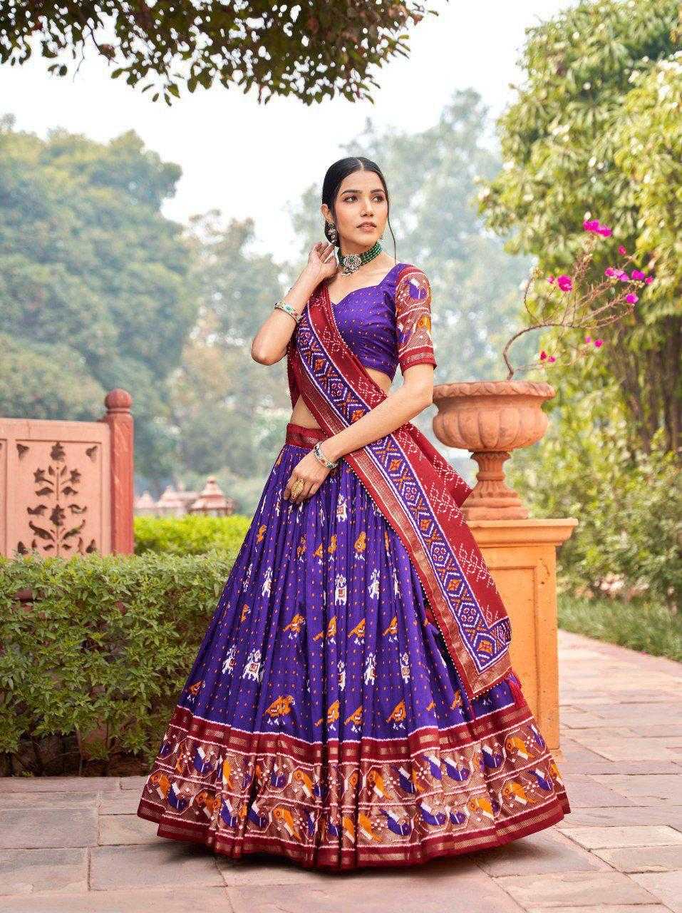 Ynf Tussar Silk KESH511 Panchi Lehengas Wholesale Designer Lehenga Traditional Lehenga Printed Lehenga Manufacturer