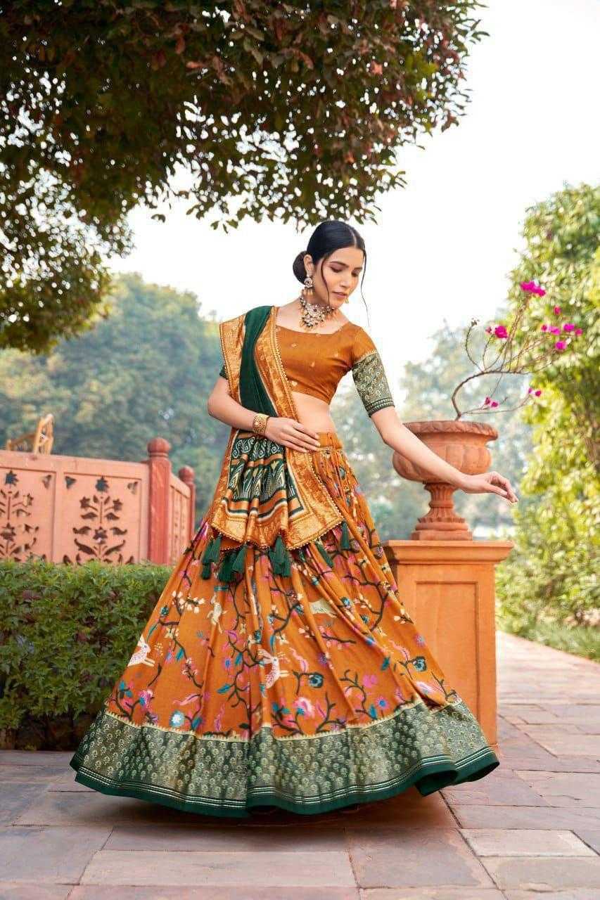 Ynf Tussar Silk KESH511 Rabbit Lehengas Wholesale Designer Lehenga Traditional Lehenga Printed Lehenga Manufacturer