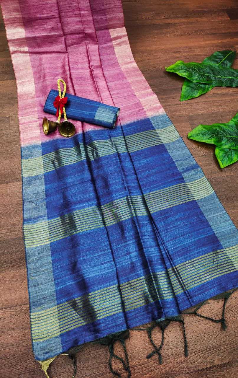 Ynf Tussar Silk KESH532 SAKHI PLAIN Silk Sarees Wholesale Soft Silk Sarees Tussar Silk Sarees Traditional Silk Sarees Manufacturer