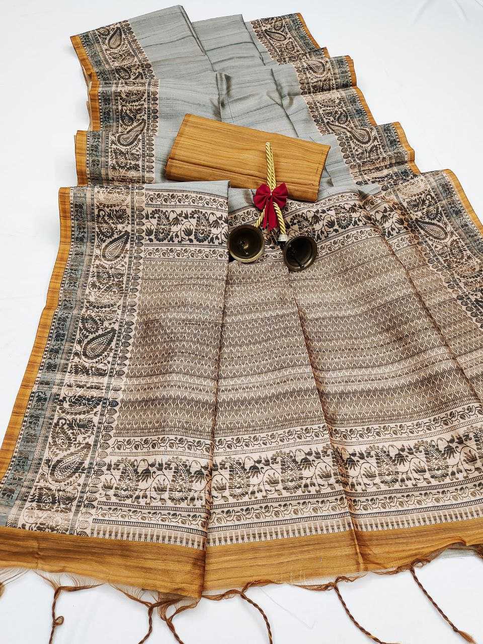 Ynf Tussar Silk KESH532 Yogita 101 Silk Sarees Wholesale Tussar Silk Sarees Traditional Silk Sarees Manufacturer