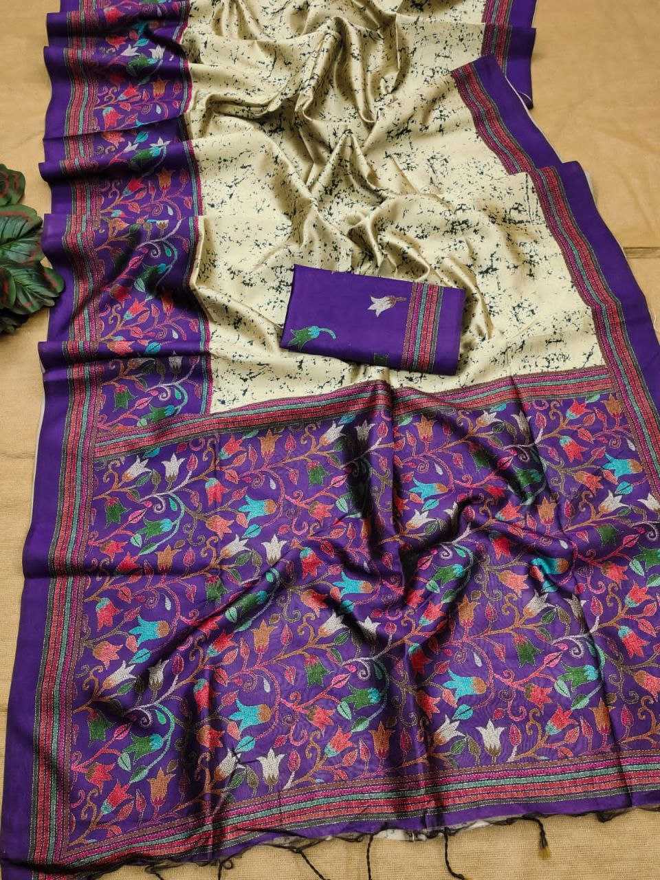 Ynf Tussar Silk KESH532 YOGITA JAL 2 Silk Sarees Wholesale Printed Silk Saree Manufacturer