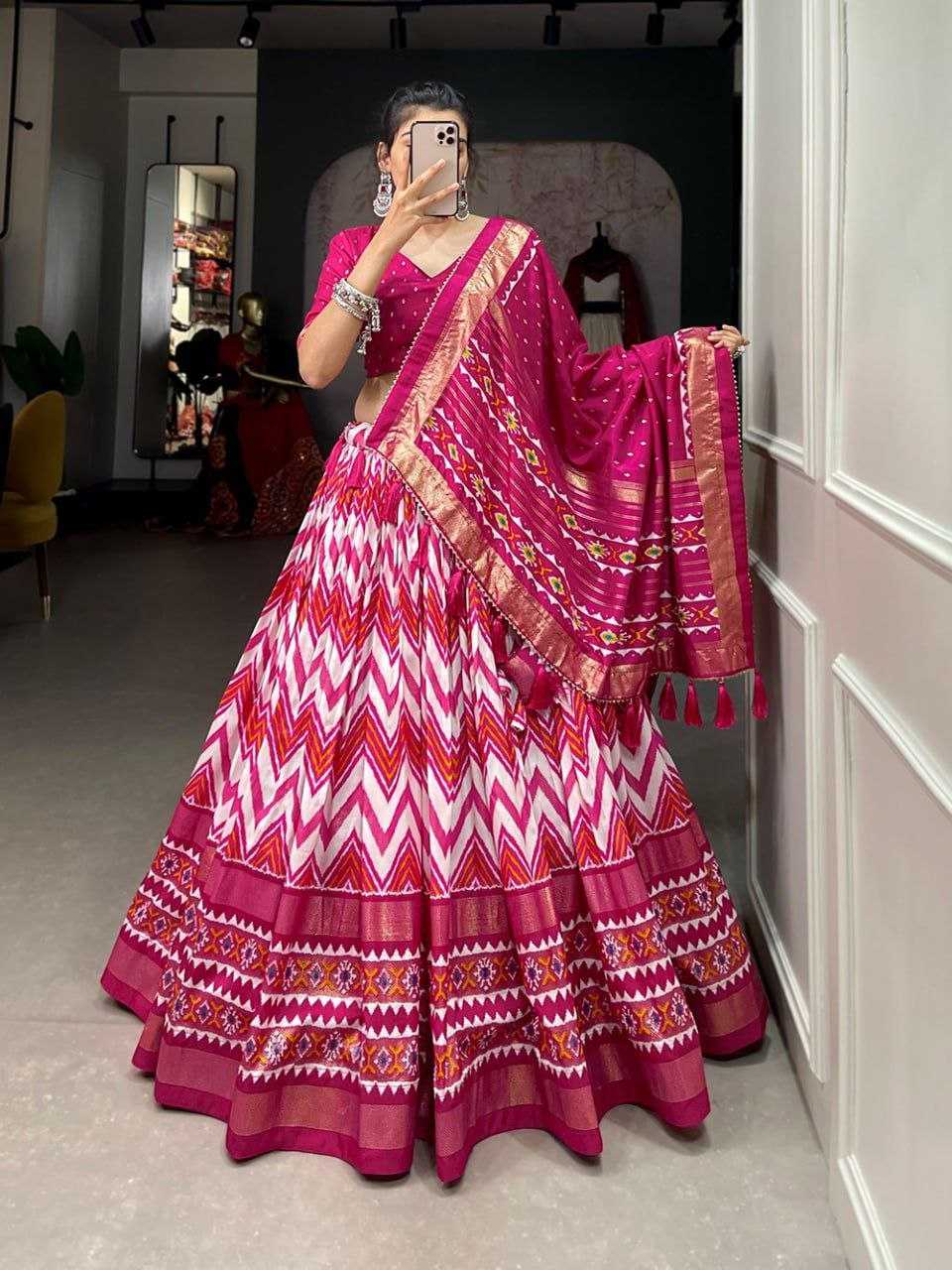 Ynf Tussar Silk RIN207 1525 Lehengas Wholesale Designer Lehenga Fancy Lehenga Traditional Lehenga Manufacturer