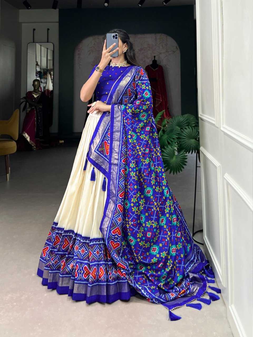 Ynf Tussar Silk RIN207 1540 Lehengas Wedding Collections Festive Collections Wholesale Silk Lehenga Designer Lehenga Choli Lehenga With Blouse Manufacturer