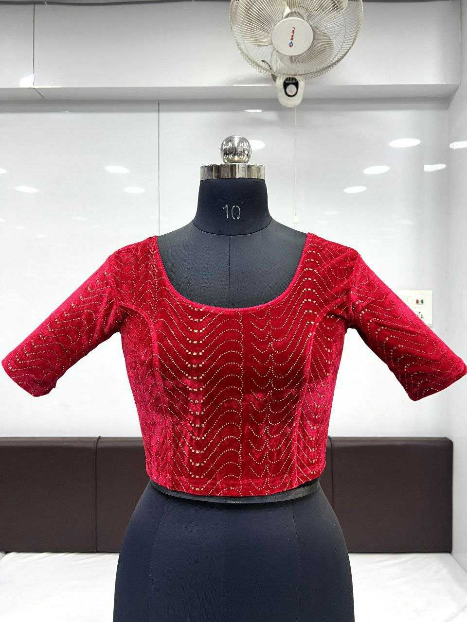 Ynf Velvet KESH535 ASTHA Readymade Blouses Wholesale Blouse Designer Blouse Velvet Blouse Manufacturer