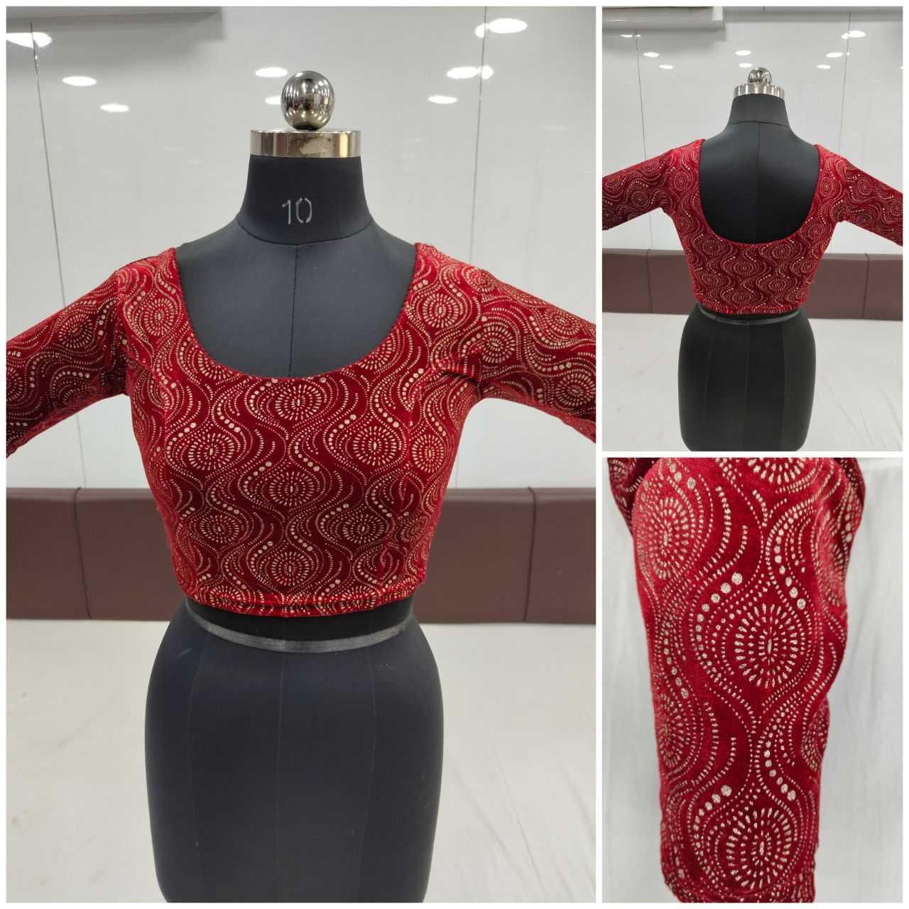 Ynf Velvet KESH535 GEETANJALI Readymade Blouses Wholesale Blouse Party Wear Blouse Velvet Blouse Manufacturer