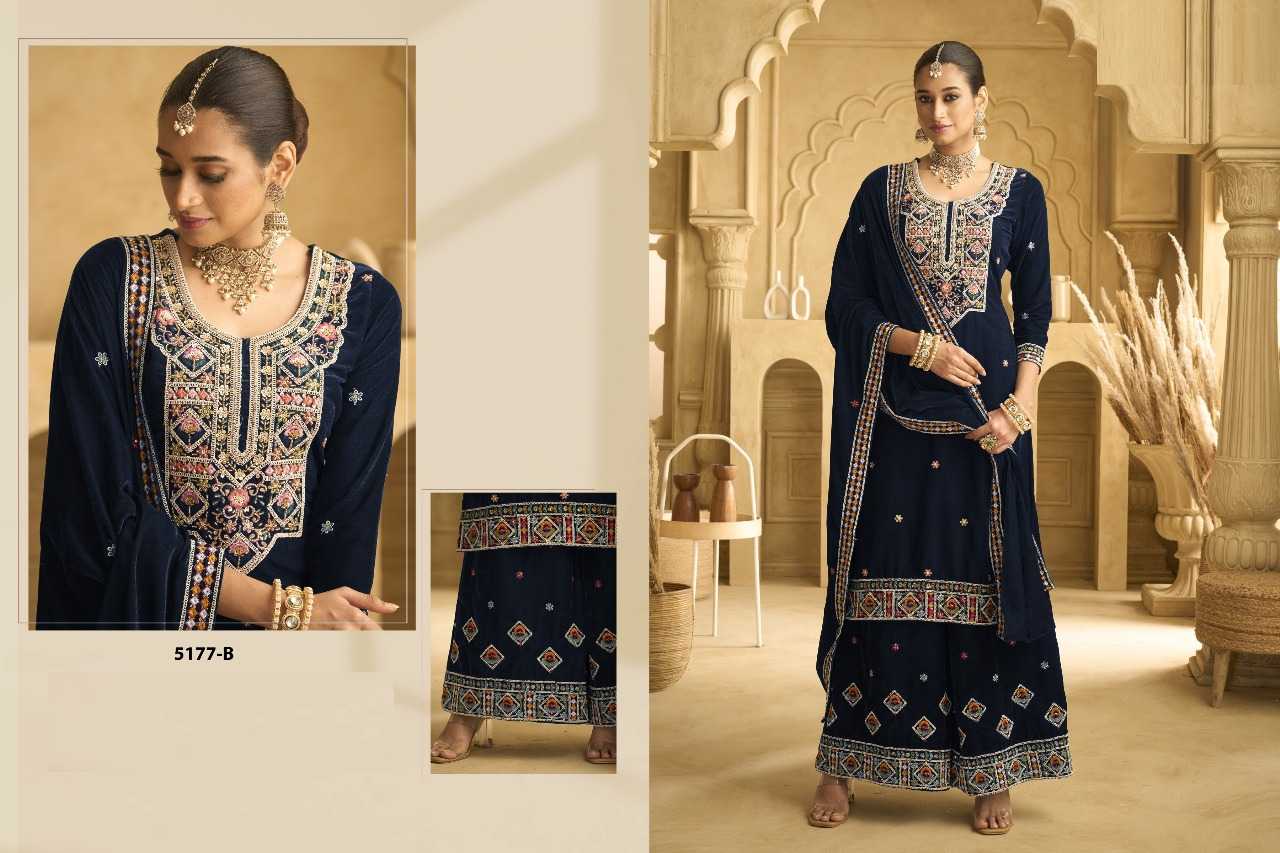 Ynf Velvet RIN197 4936 Suits & Dresses Wholesale Party wear suits Bridal Suits Designer Suits Manufacturer