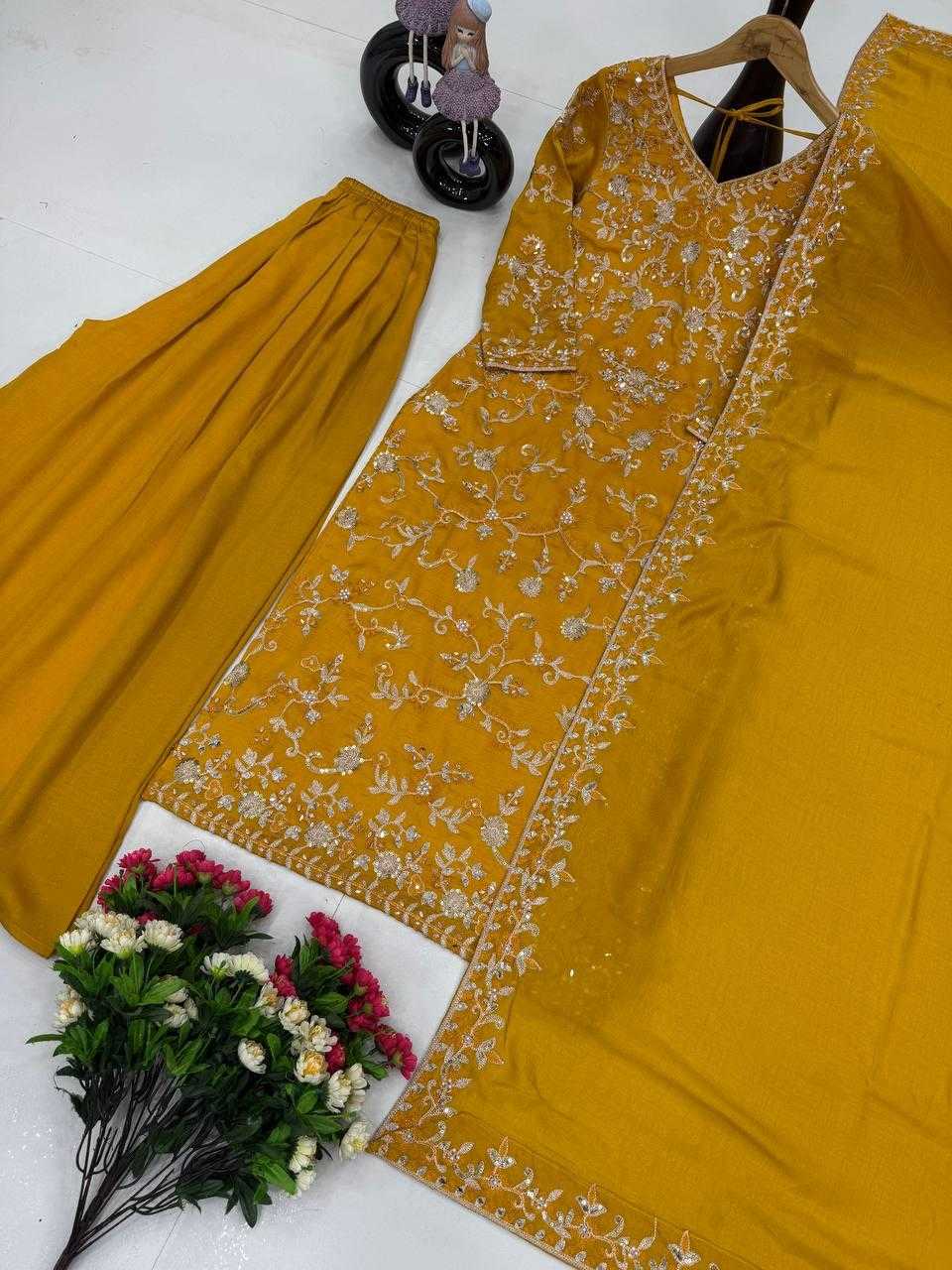 Ynf Vichitra Silk KESH512 1670 Suits & Dresses Wholesale Ladies Suits Sharara Salwar Suits Embroidery Suits Manufacturer