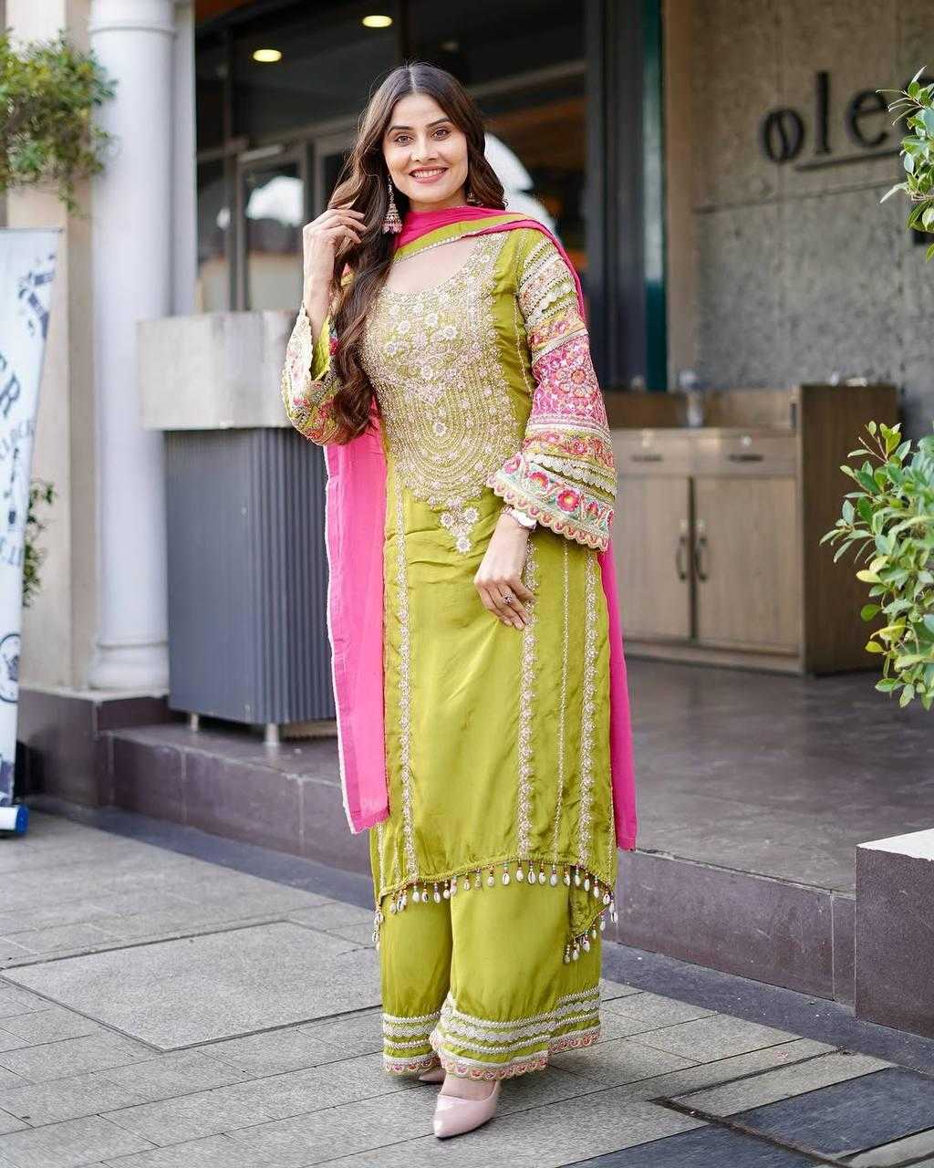 Ynf Vichitra Silk KESH512 1672 Suits & Dresses Wholesale Ladies Suits Palazzo Suit Embroidered Suits Manufacturer