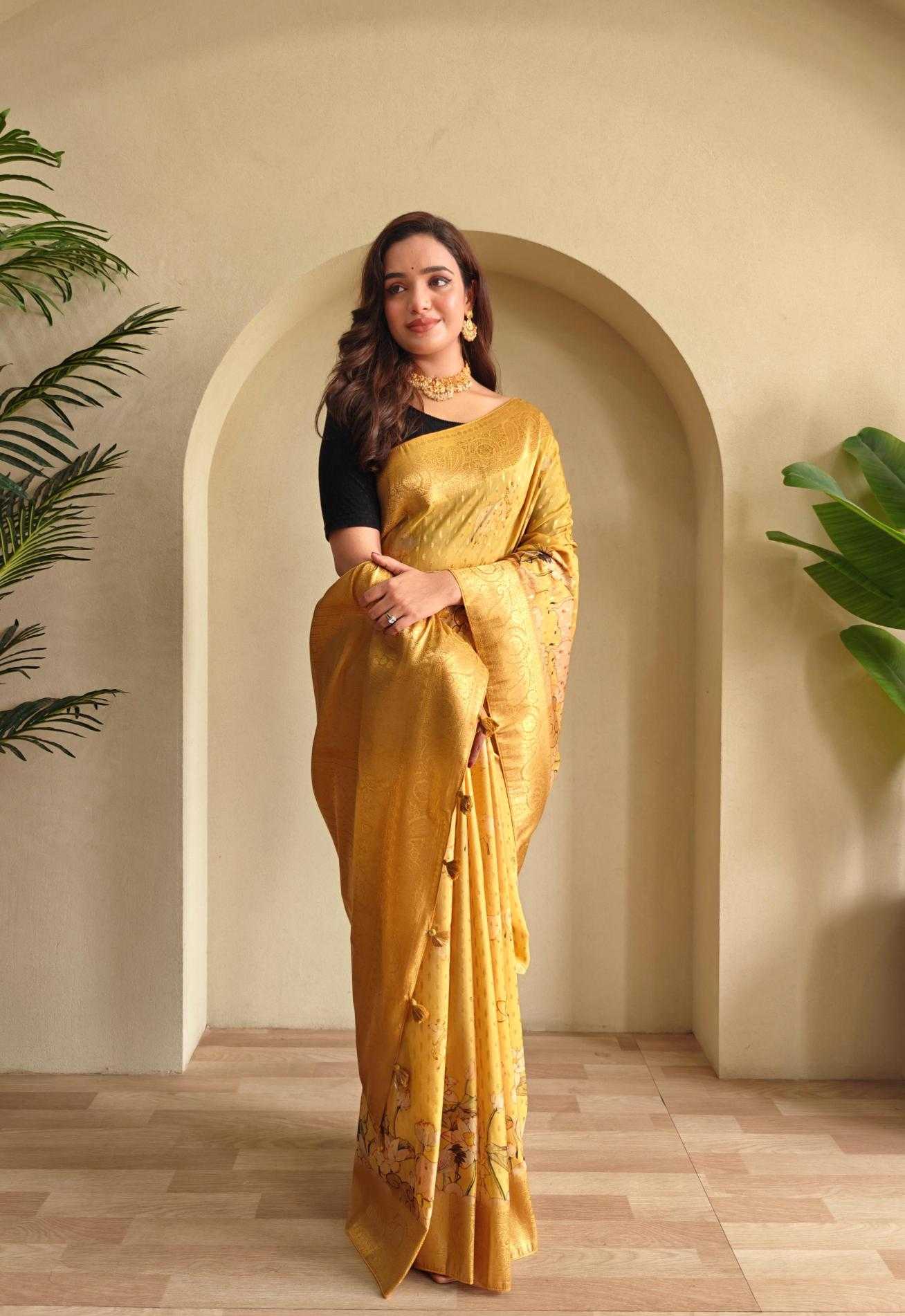 Ynf Viscose KESH249 Manbhavan Sarees Wholesale Designer Sarees Georgette Sarees Viscose Saree Manufacturer