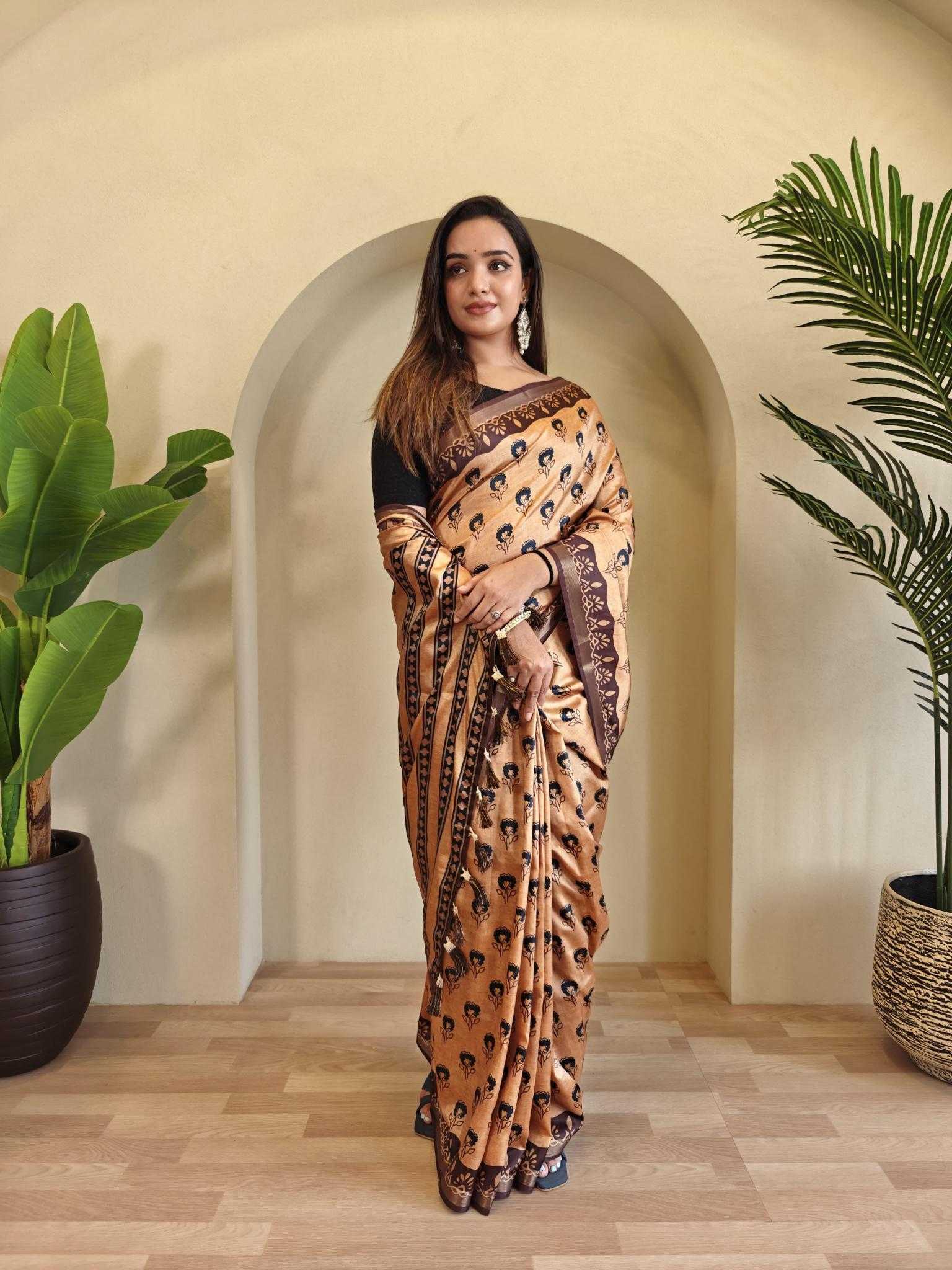 Ynf Viscose KESH249 Neha Sarees Wholesale Printed Sarees Zari Border Sarees Viscose Saree Manufacturer