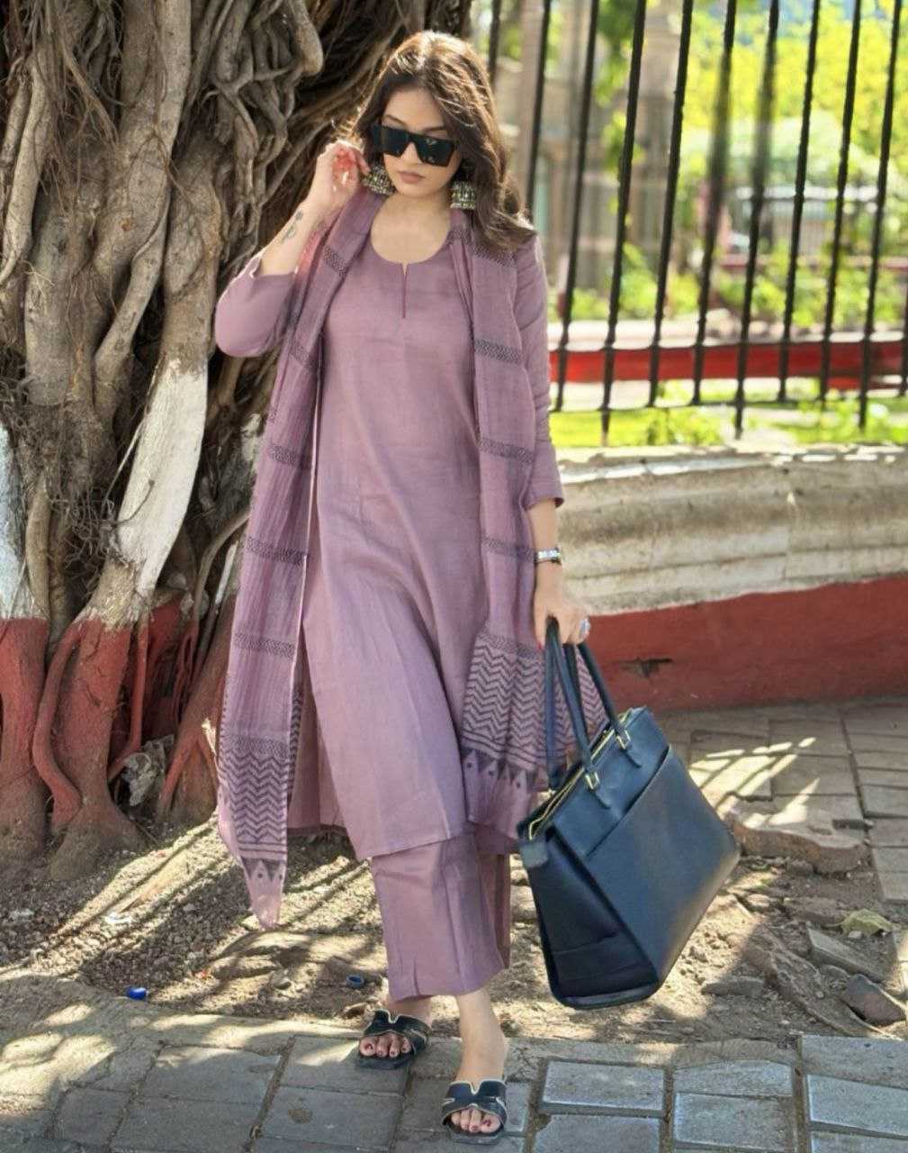 Ynf Viscose KESH552 92 Suits & Dresses Wholesale Ladies Suits Cotton Suits Palazzo Suit Manufacturer