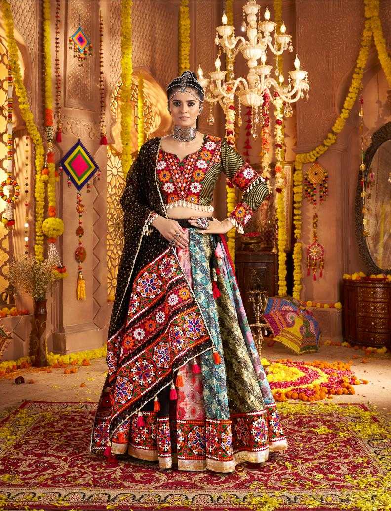Ynf Viscose Rayon RIN202 11002 Lehengas Wholesale Wedding Lehenga Embroidered Lehenga Thread Work Lehenga Manufacturer