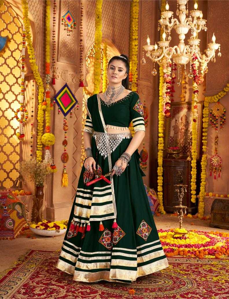 Ynf Viscose Rayon RIN202 11006 Lehengas Wholesale Designer Lehenga Embroidered Lehenga Thread Work Lehenga Manufacturer