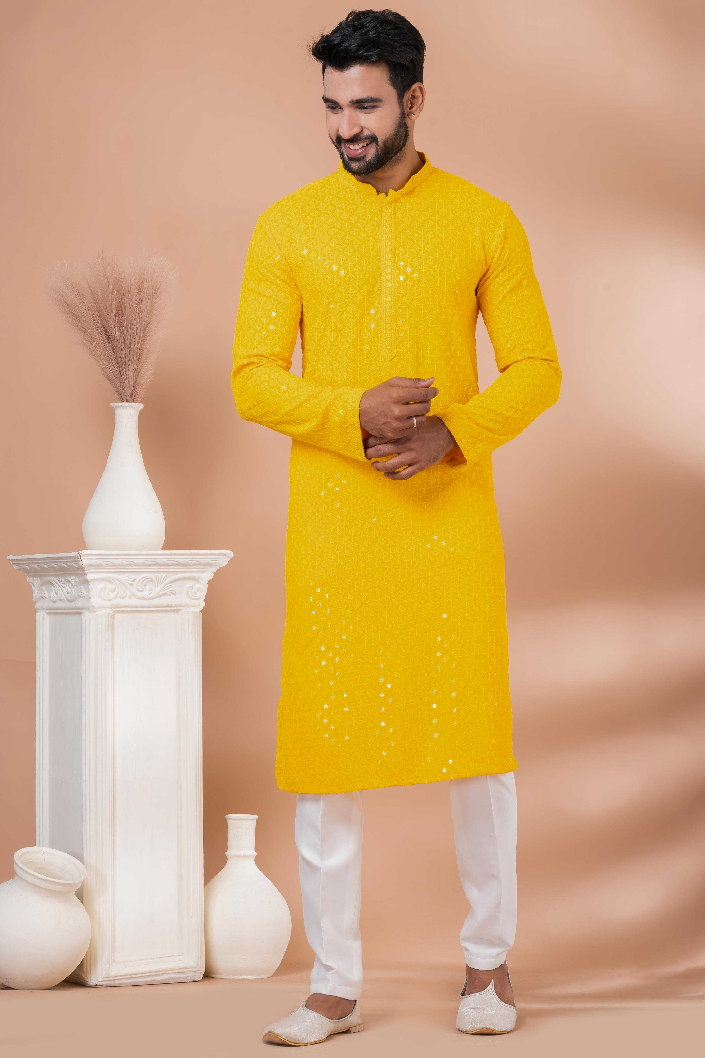 Ynf Viscose Rayon RIN223 3411B Mens Wear Wholesale Mens Kurtas Mens Kurta Pyjama Men Wedding kurta Manufacturer