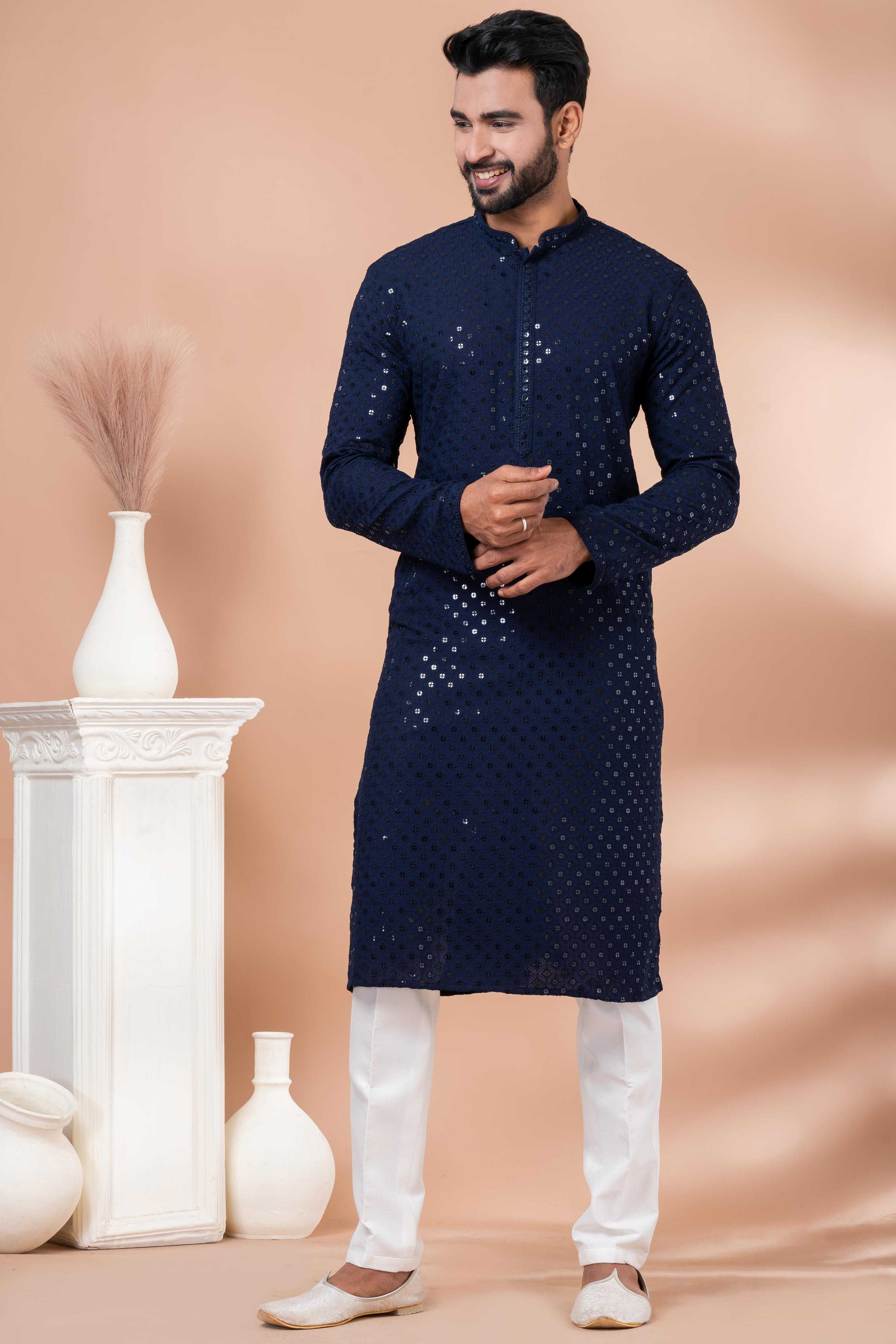 Ynf Viscose Rayon RIN223 3413B Mens Wear Wholesale Mens Kurtas Mens Kurta Pyjama Men Wedding kurta Manufacturer