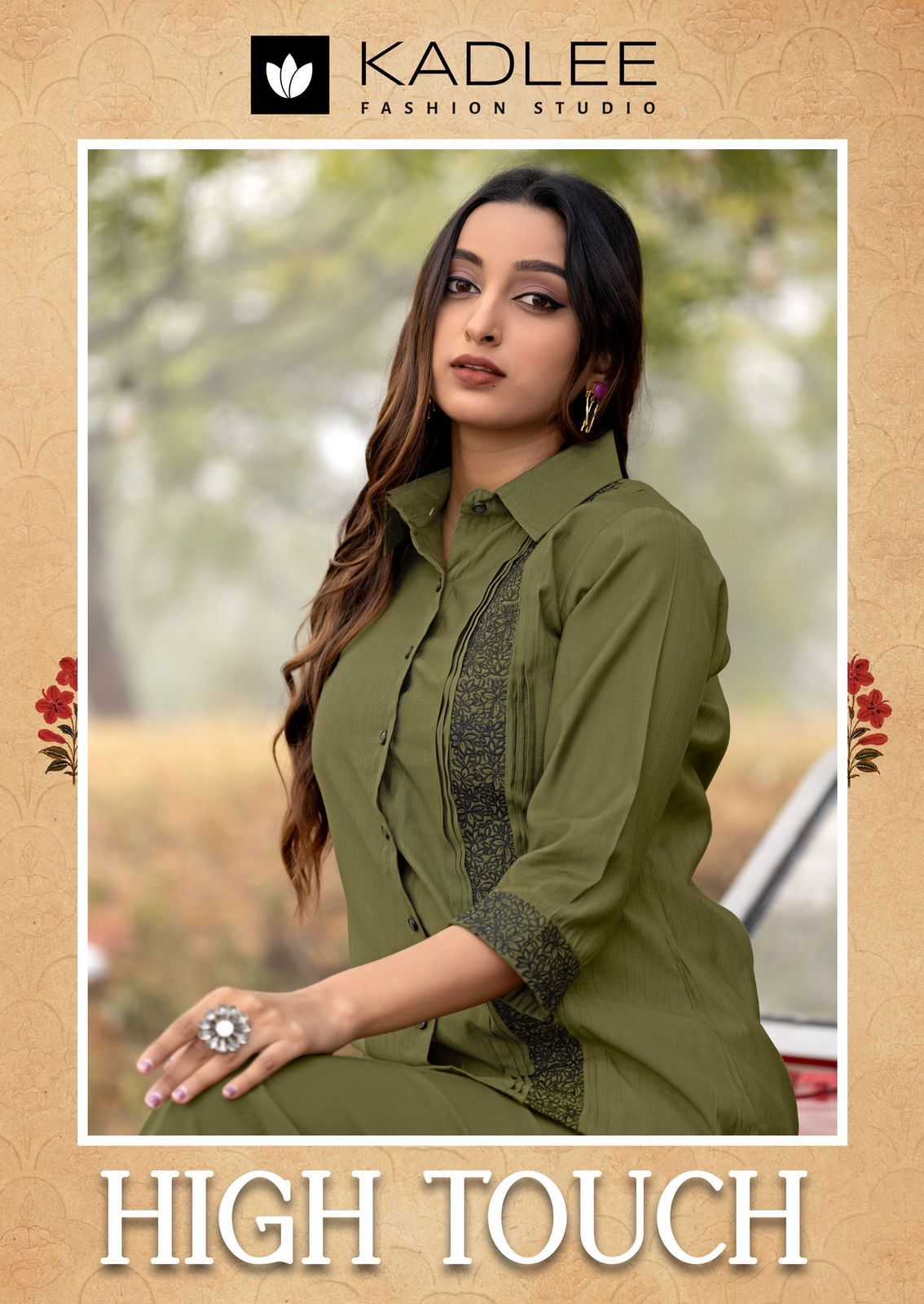 Ynf Viscose RIN190 KADLEE-High Touch Setwise Collections Wholesale Kurtis Catalogs Manufacturer