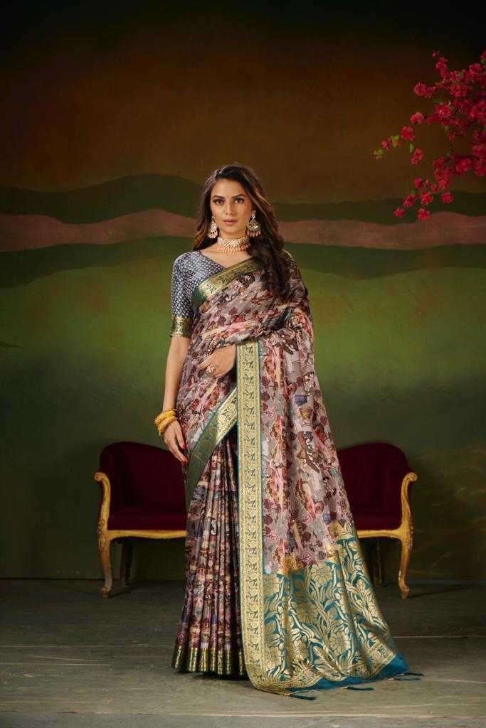 Ynf Viscose RIN203 Sita Raman Sarees Wholesale Designer Sarees Jacquard Saree Viscose Saree Manufacturer