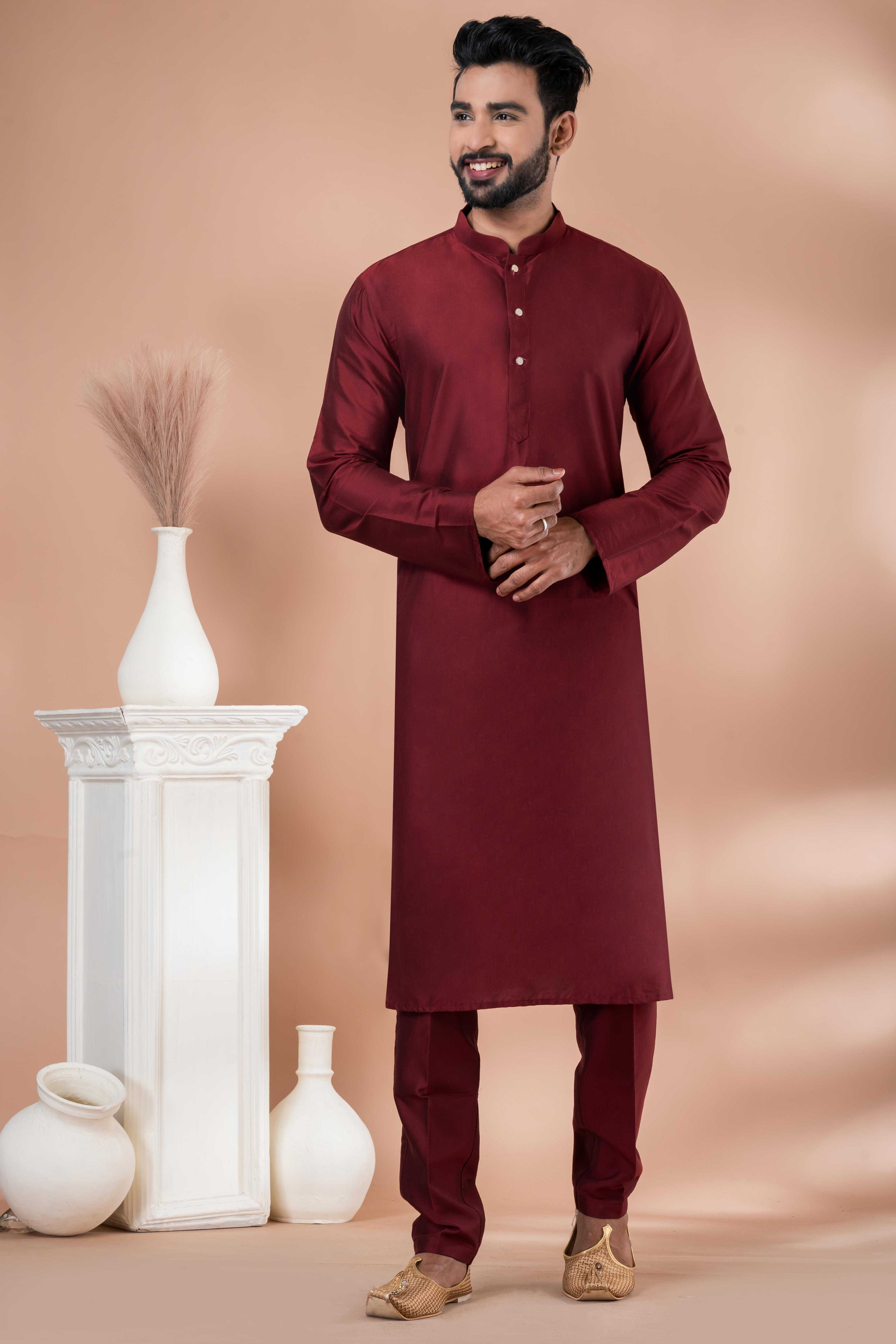 Ynf Viscose RIN223 3335B Mens Wear Wholesale Mens Kurtas Mens Kurta Pyjama Men Wedding kurta Manufacturer