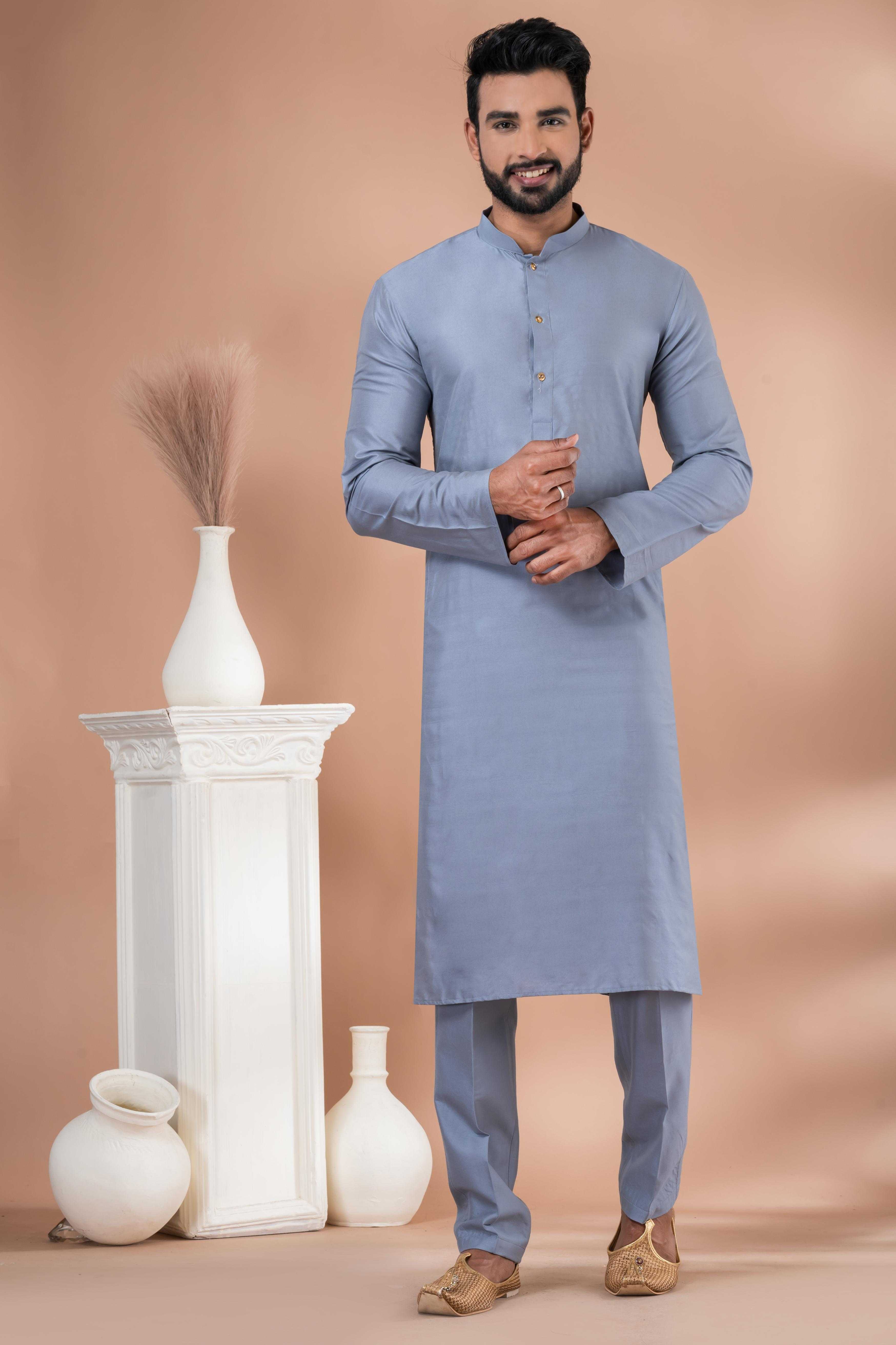 Ynf Viscose RIN223 3337B Mens Wear Wholesale Mens Kurtas Mens Kurta Pyjama Men Wedding kurta Manufacturer