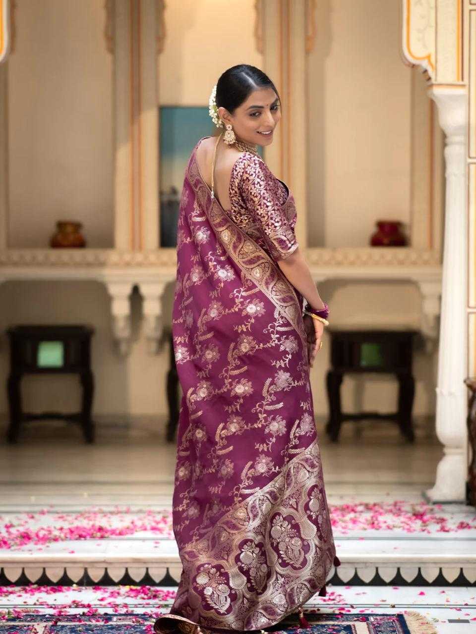 Ynf Banarasi Soft Silk RIN101 5075 Silk Sarees Wholesale Banarasi Silk Sarees Soft Silk Sarees Pure Zari Silk Sarees Manufacturer
