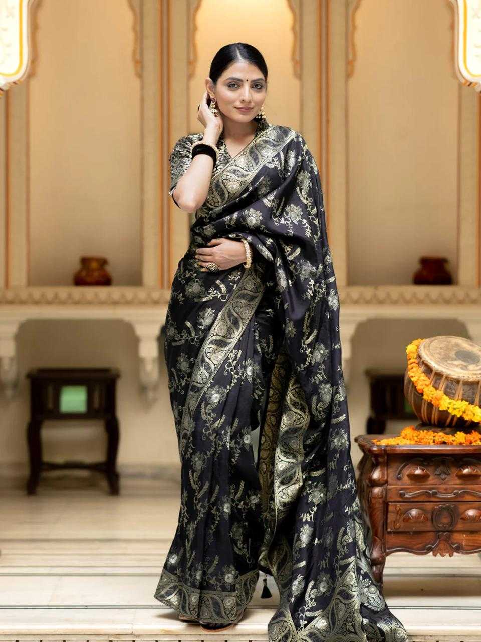 Ynf Banarasi Soft Silk RIN101 5075 Silk Sarees Wholesale Banarasi Silk Sarees Soft Silk Sarees Pure Zari Silk Sarees Manufacturer