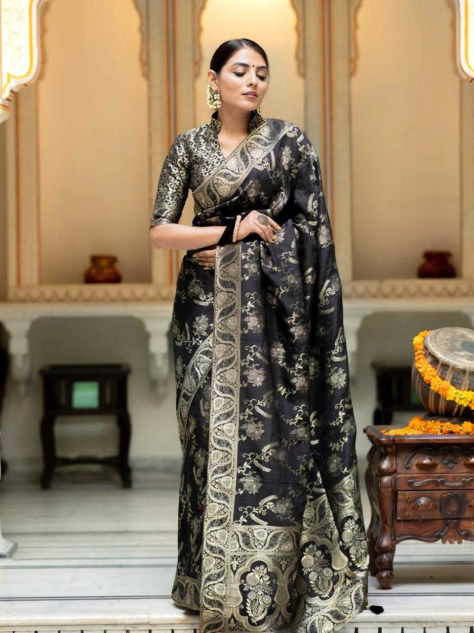 Ynf Banarasi Soft Silk RIN101 5075 Silk Sarees Wholesale Banarasi Silk Sarees Soft Silk Sarees Pure Zari Silk Sarees Manufacturer