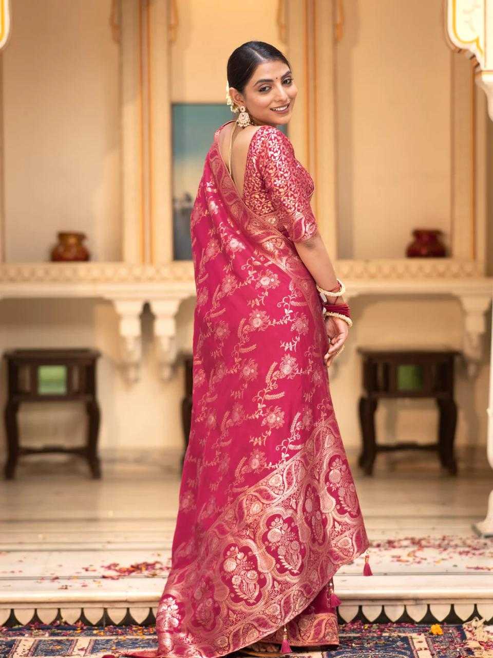 Ynf Banarasi Soft Silk RIN101 5075 Silk Sarees Wholesale Banarasi Silk Sarees Soft Silk Sarees Pure Zari Silk Sarees Manufacturer