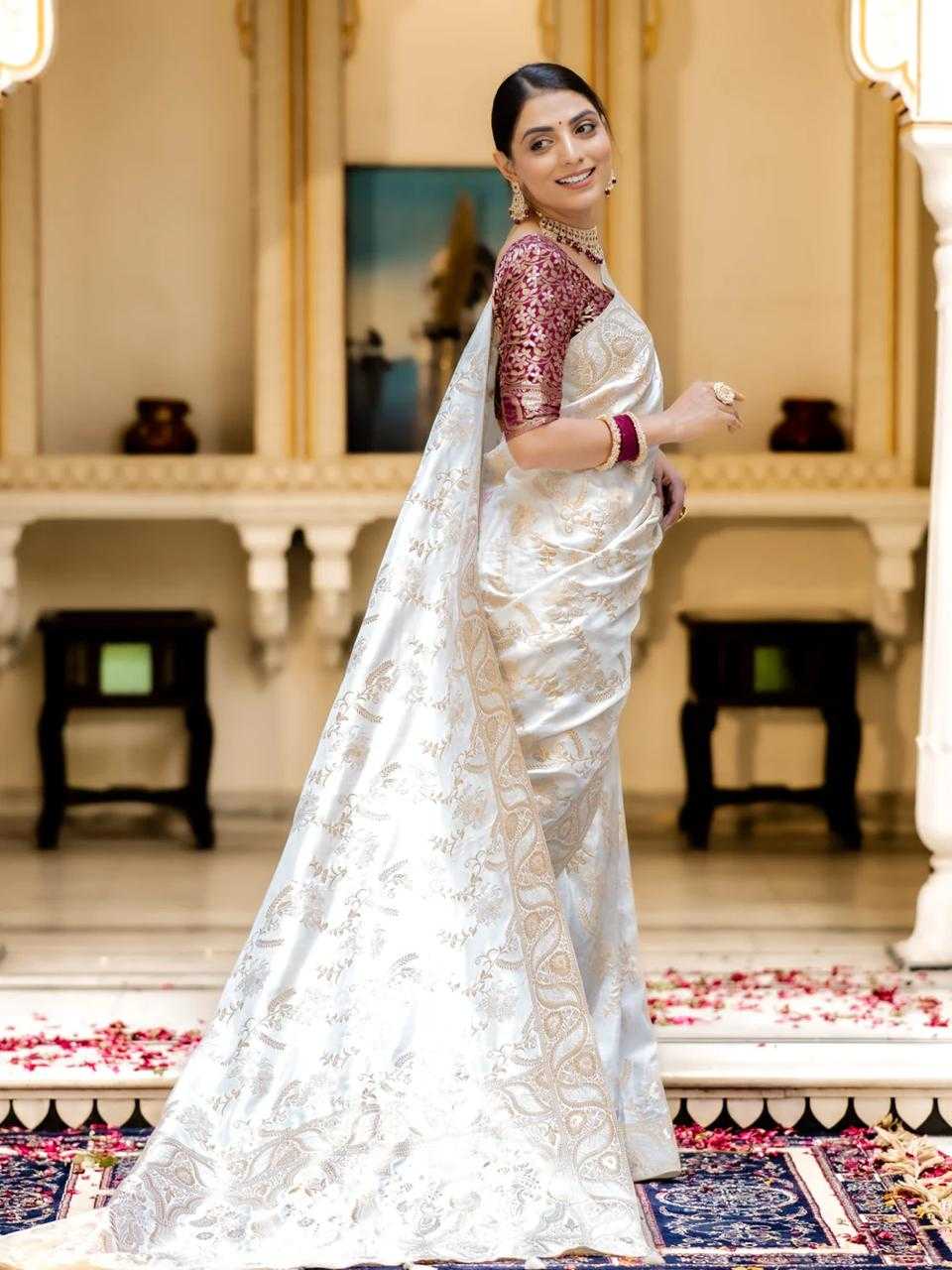 Ynf Banarasi Soft Silk RIN101 5075 Silk Sarees Wholesale Banarasi Silk Sarees Soft Silk Sarees Pure Zari Silk Sarees Manufacturer
