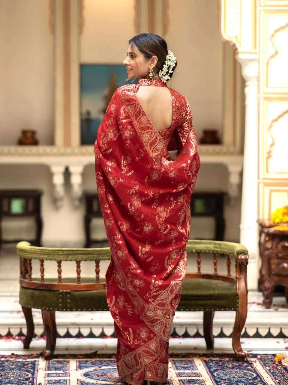 Ynf Banarasi Soft Silk RIN101 5075 Silk Sarees Wholesale Banarasi Silk Sarees Soft Silk Sarees Pure Zari Silk Sarees Manufacturer