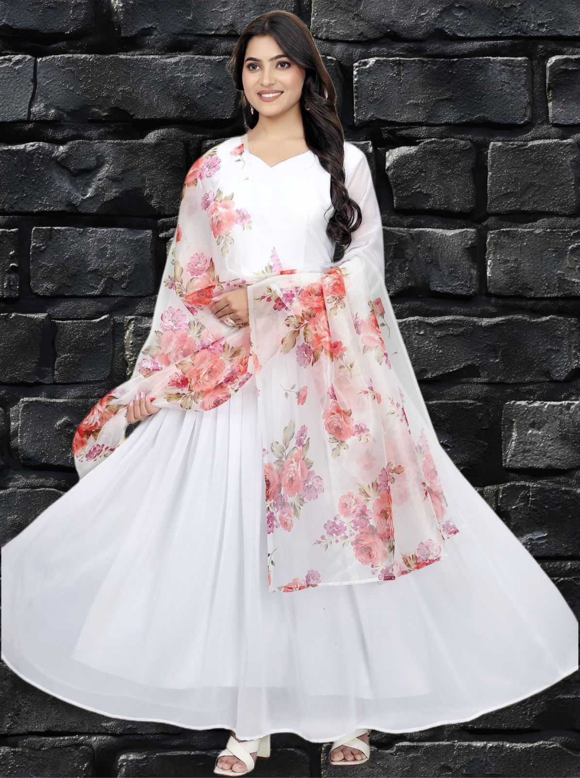 Ynf Faux Georgette KESH175 DVF 23 Suits & Dresses Wholesale Ladies Suits Georgette Suit Wedding Suits Manufacturer