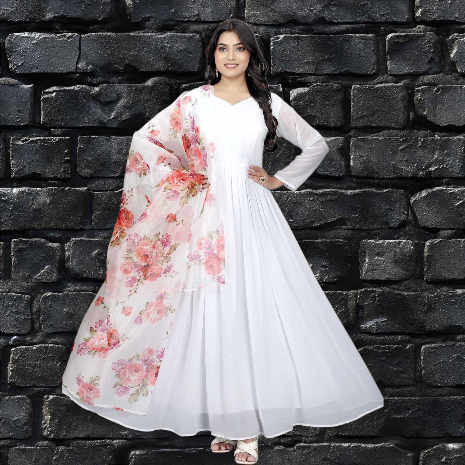 Ynf Faux Georgette KESH175 DVF 23 Suits & Dresses Wholesale Ladies Suits Georgette Suit Wedding Suits Manufacturer