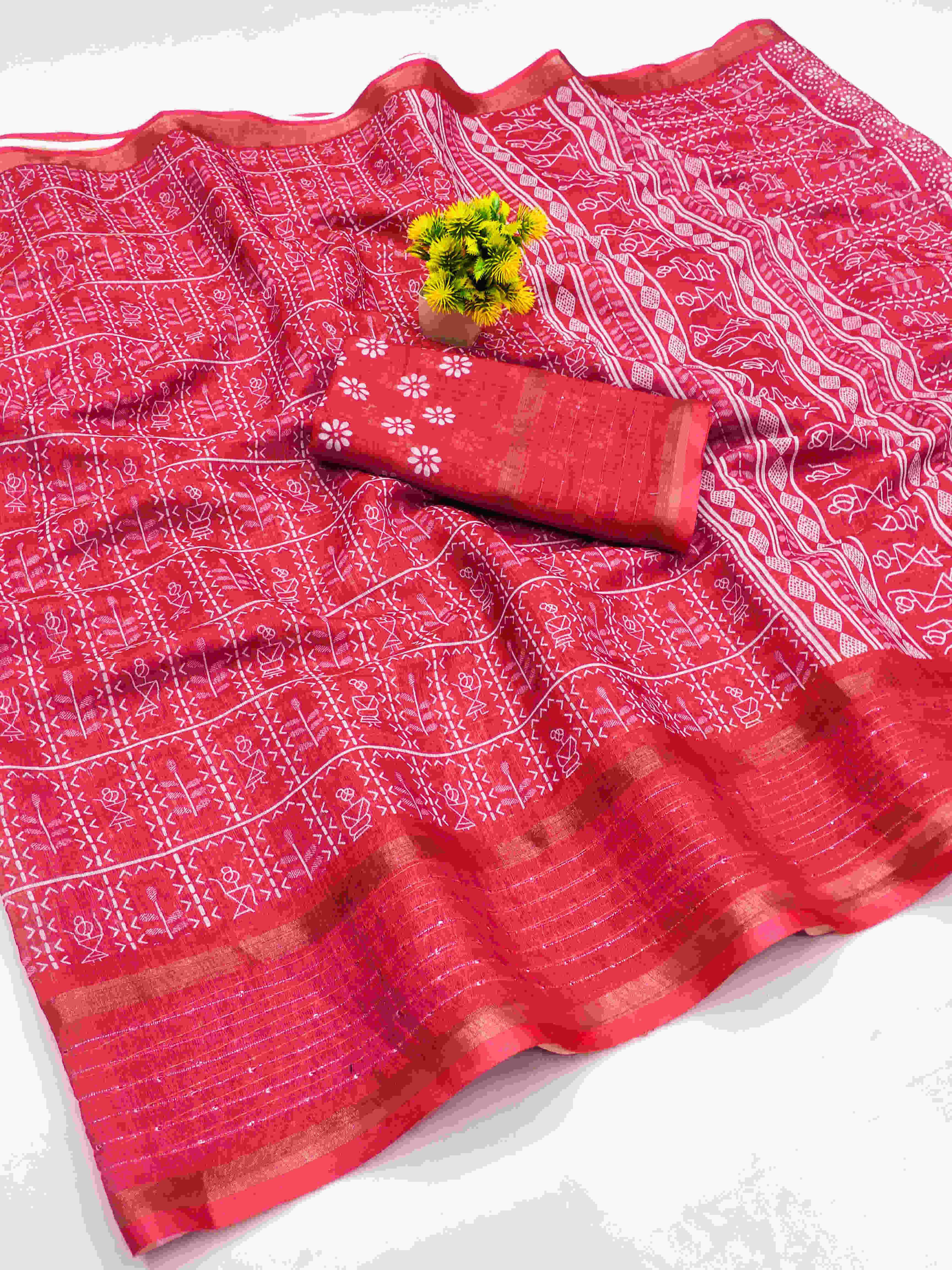 Ynf Silk RIN145 SHUBHLAXMI Sarees Wholesale Fancy Sarees Printed Sarees Sequence Sarees Manufacturer