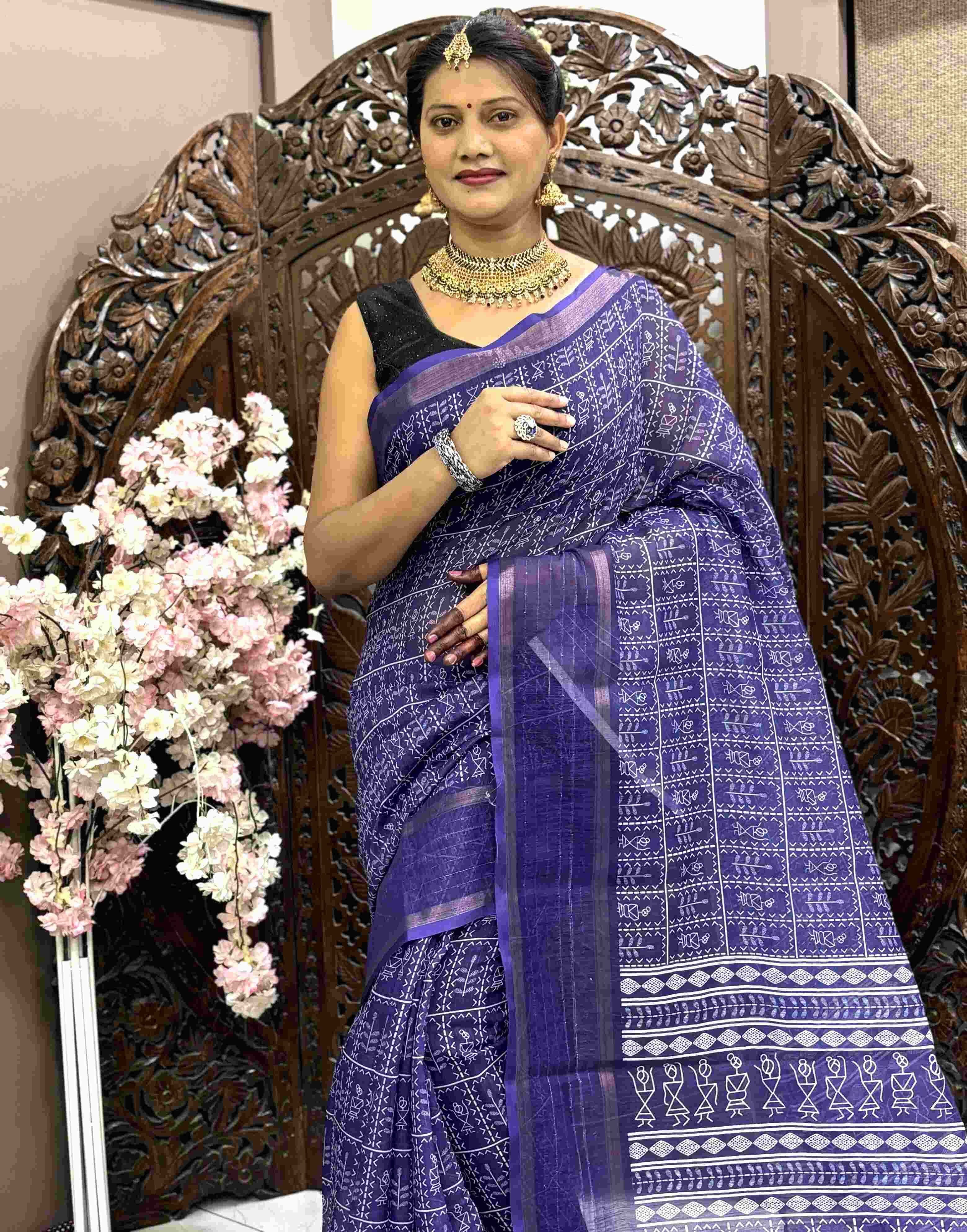 Ynf Silk RIN145 SHUBHLAXMI Sarees Wholesale Fancy Sarees Printed Sarees Sequence Sarees Manufacturer