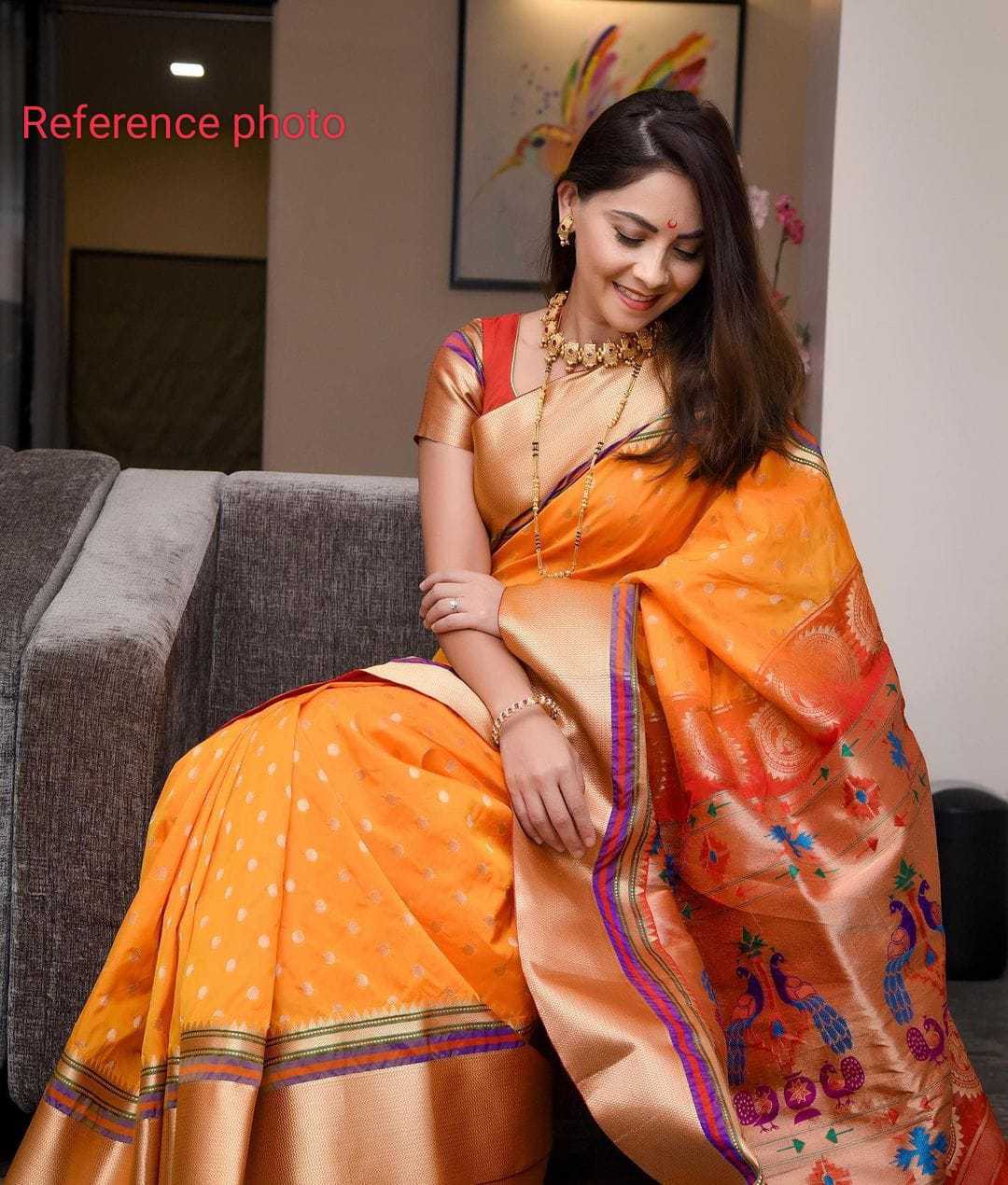 Ynf Paithani Silk RIN155 Sonali paithani Sarees Wholesale Silk Sarees Zari Sarees Sarees With Blouse Manufacturer