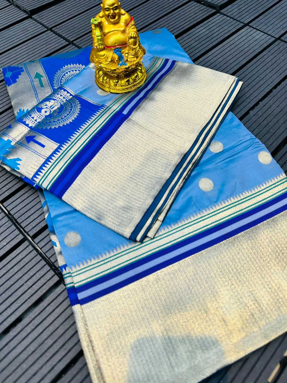 Ynf Paithani Silk RIN155 Sonali paithani Sarees Wholesale Silk Sarees Zari Sarees Sarees With Blouse Manufacturer