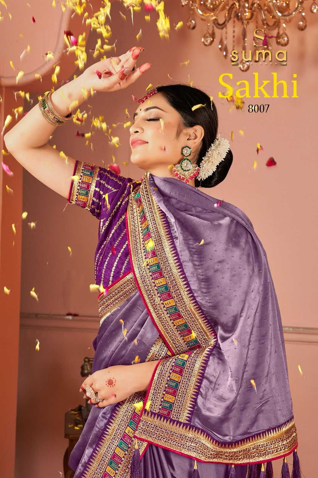 Ynf Rangoli Silk KESH416 SAKHI-8001 Silk Sarees Wedding Collections Teej Sarees Wholesale Designer Silk Sarees Fancy Silk Sarees Silk Sarees For Weddings Manufacturer