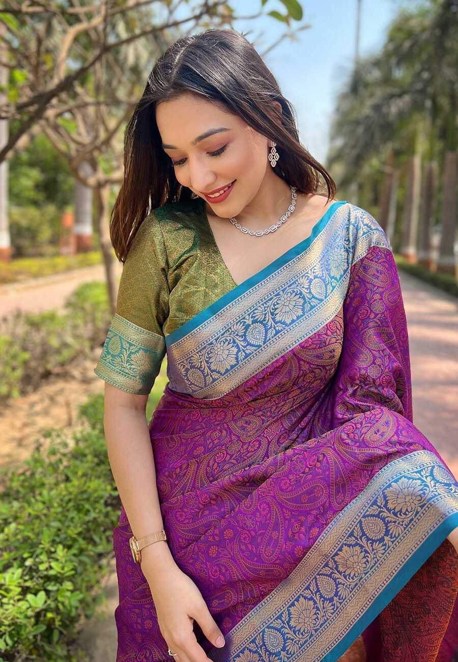 Ynf Silk RIN116 REW18 Silk Sarees Wholesale Brocade Sarees Designer Silk Sarees Zari Border Silk Sarees Manufacturer