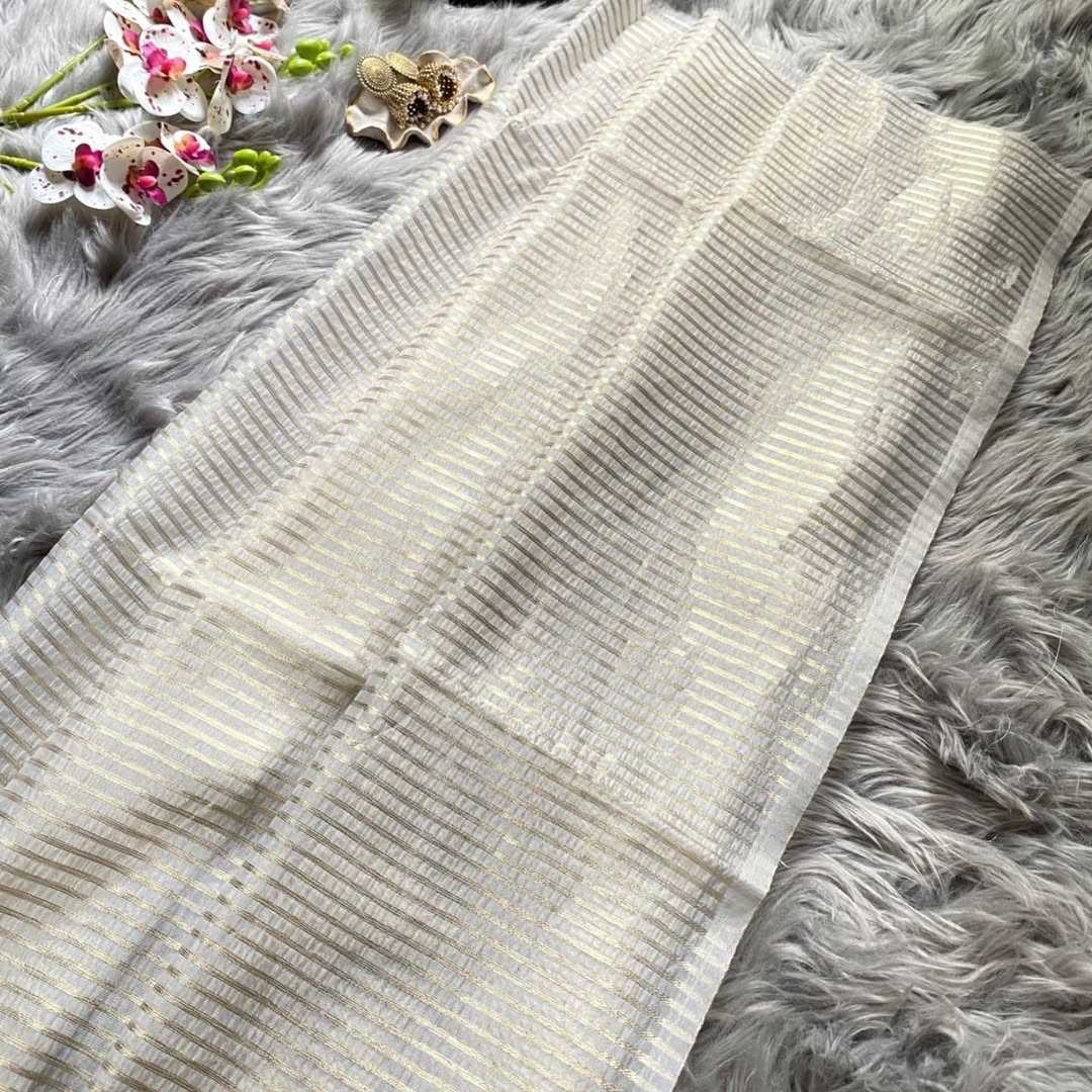 Ynf Banarasi Soft Silk RIN101 40171 Silk Sarees Festive Collections Wholesale Kerala Kasavu Sarees White Silk Sarees Onam Collections Manufacturer