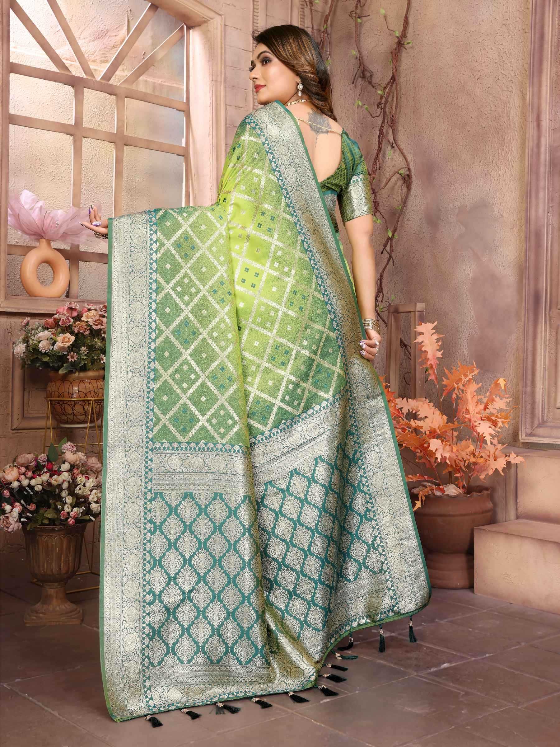 Ynf Lichi Silk RIN144 Kundan Sarees Wedding Collections Wholesale Silk Sarees Wedding Outfits Manufacturer
