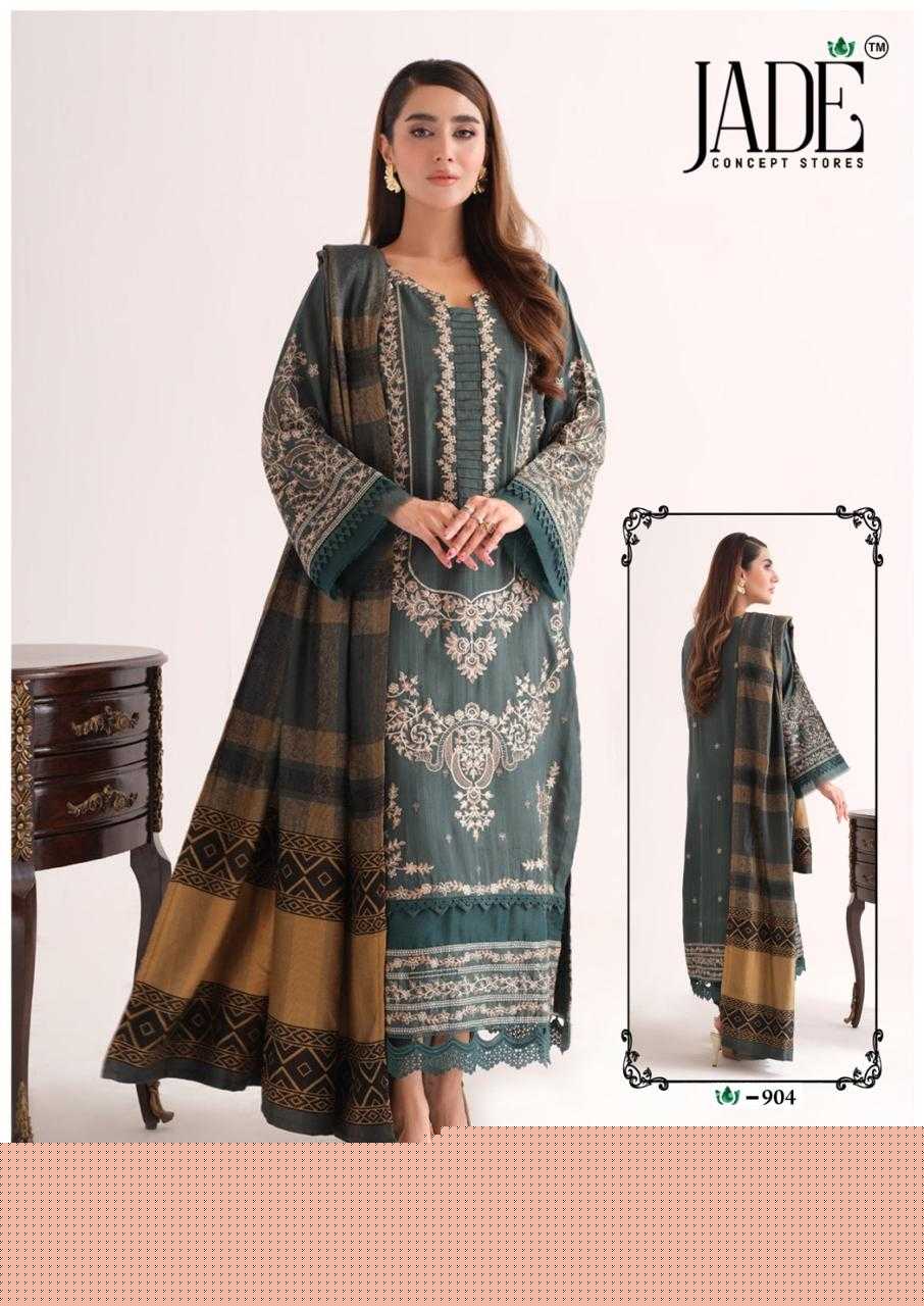 Ynf Pure Cotton KESH444 JADE CRIMSON-VOL 9 Suits & Dresses Islamic Clothing Festive Collections Wholesale Pakistani Suits Semi Stitched Suits Cotton Dresses Manufacturer